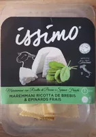 Maremmani ricotta de brebis épinards frais