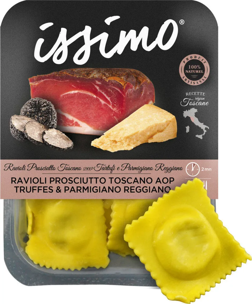 Ravioli Prosciutto Toscano AOP, Truffes & Parmigiano Reggiano