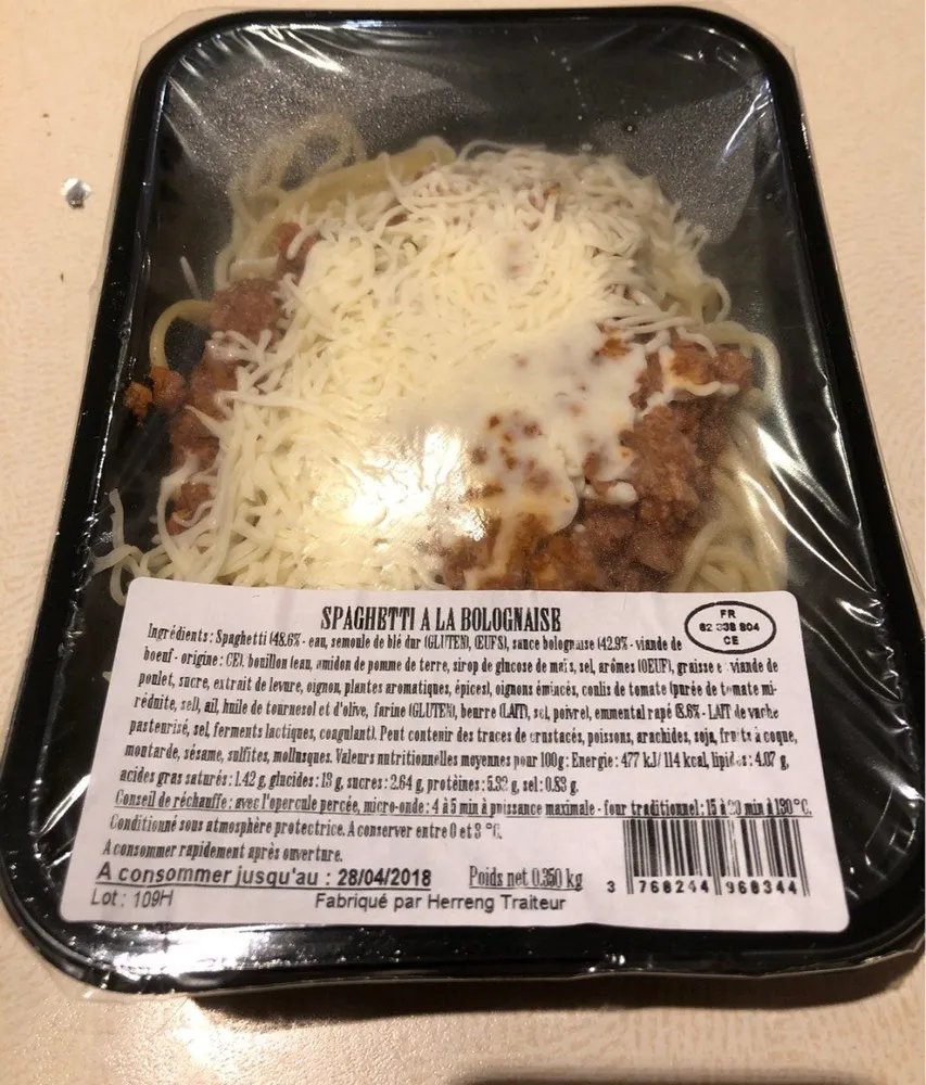 Spaghetti a la bolognaise