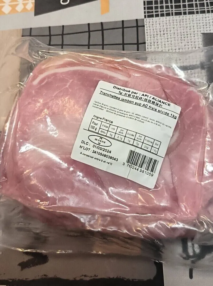 Tranchette de jambon