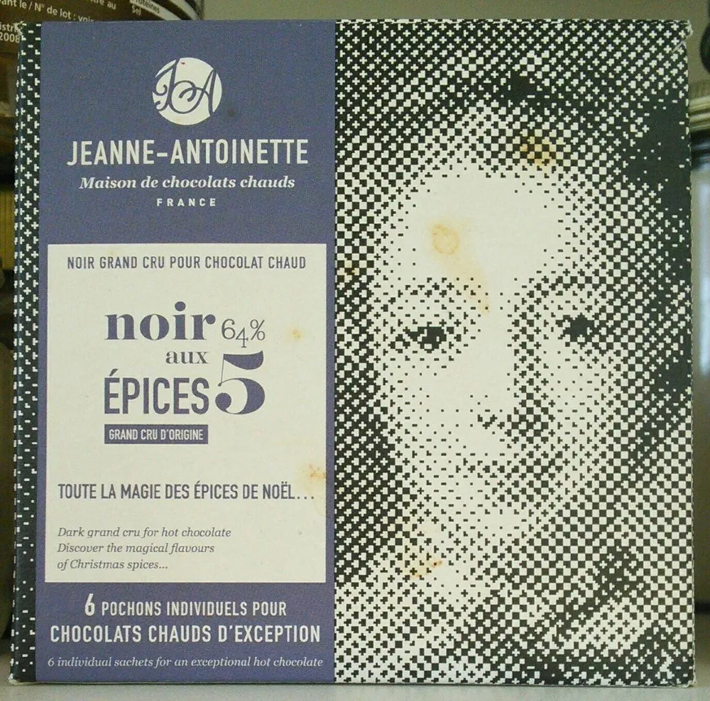Noir 64% aux 5 épices