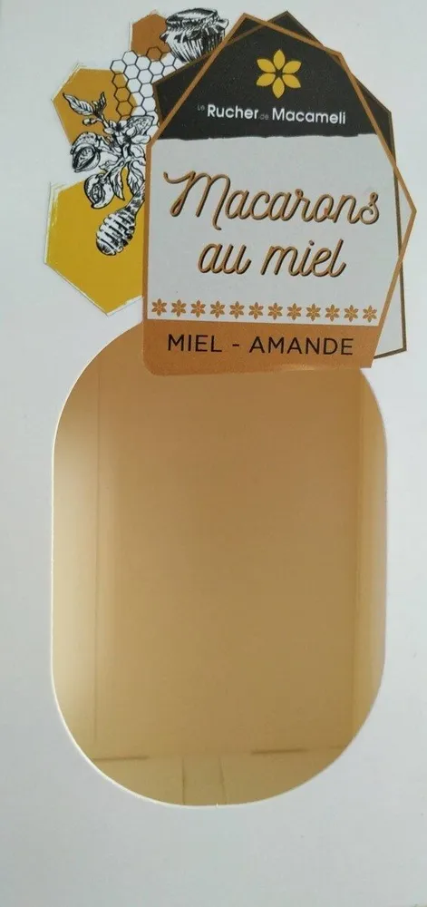 Macarons au miel du Rucher de Macameli