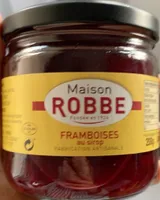 Framboises au sirop