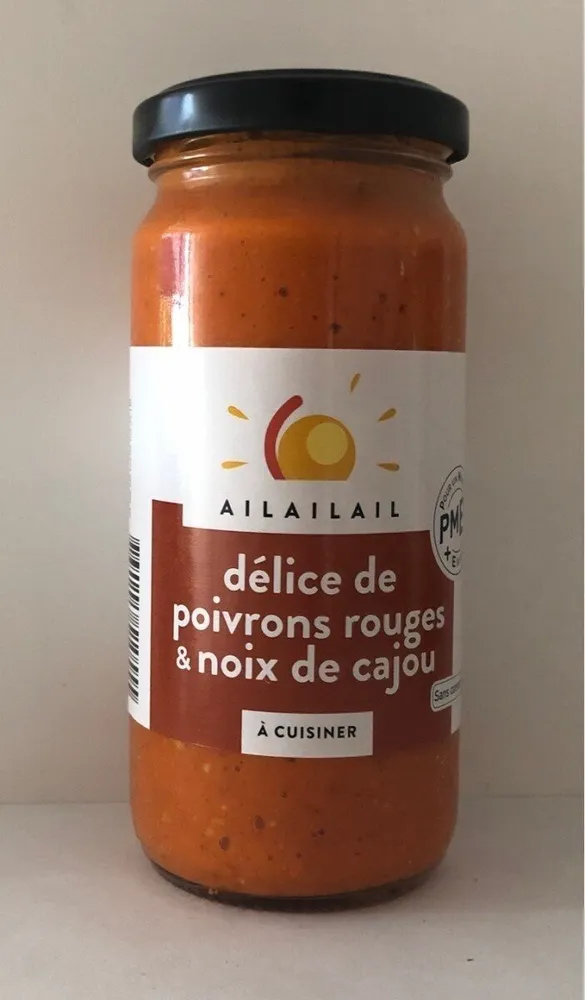 Delice de poivron et noix de cajou