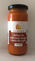 Delice de poivron et noix de cajou
