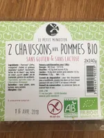 Chaussons aux pommes bio