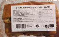 Pains suisses précuits sans gluten