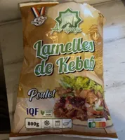 Lamelles de kebab
