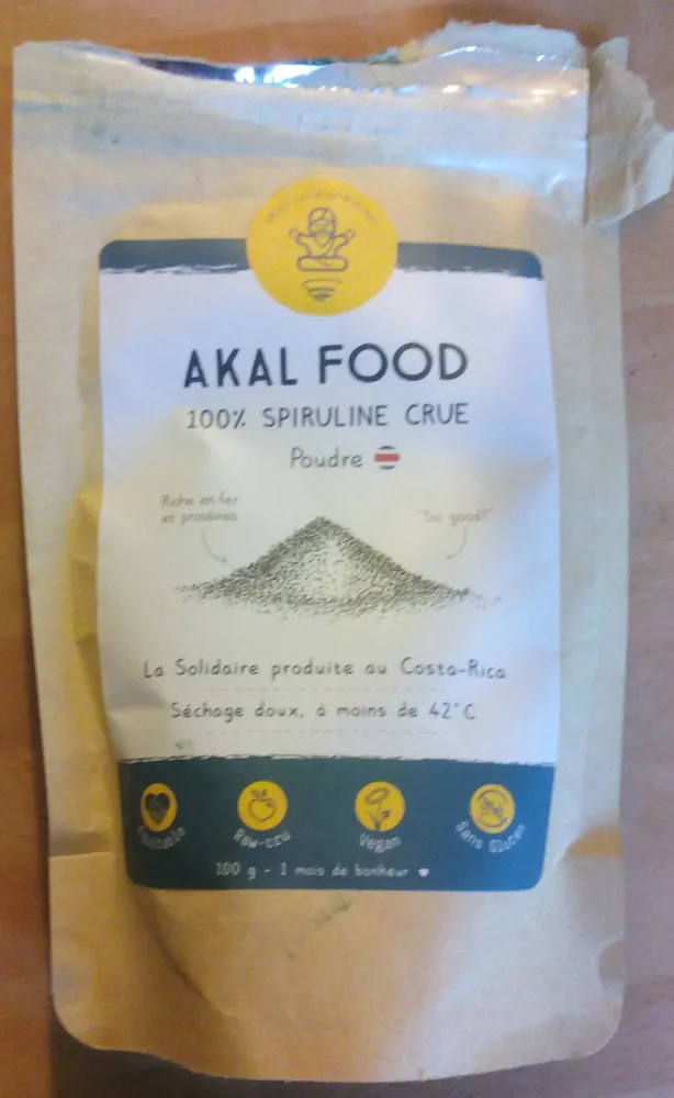 100% spiruline crue Poudre