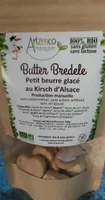 Butter bredele petit beurre glacé au kirsch. Bio sans gluten