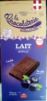 Chocolat au lait myrtille