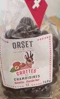 Crottes chamoisines chocolat noir