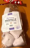 Guimauves myrtilles