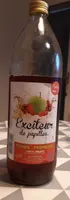 Jus de fruit pomme framboise