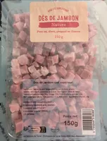 Dés de jambon nature
