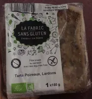 Tarte poireaux lardons