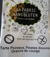 Tarte poireaux patates douces graines de courge