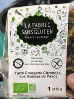 Tarte courgette citronée, aux graines de pavot