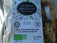 Tarte courgette citronnée