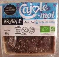 brownie chocolat et noix de coco