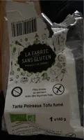 Tarte poireaux tofu fumé
