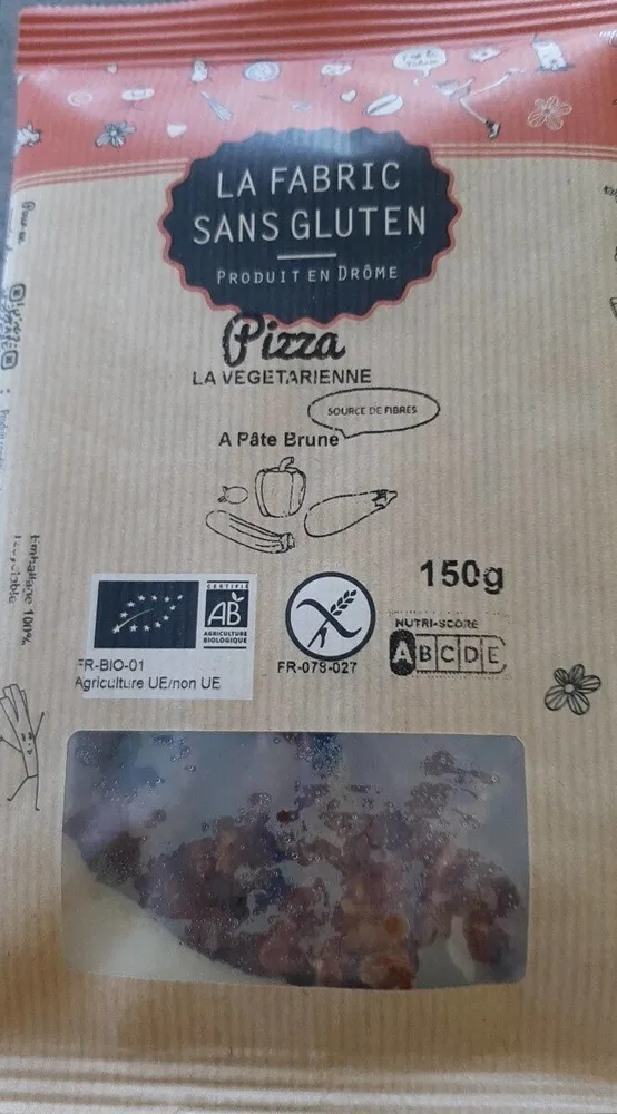 Pizza végétarienne bii