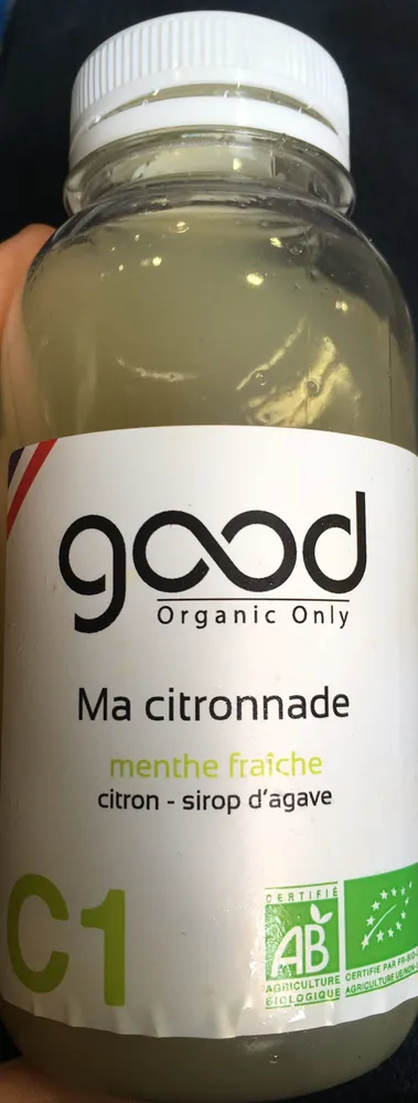 Citronnade agave menthe