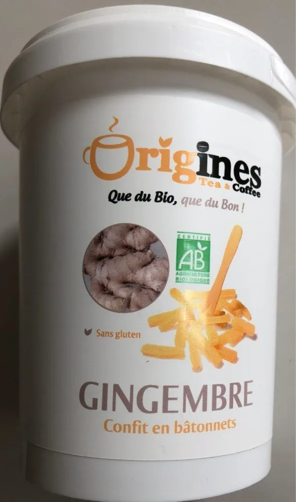 Gingembre confit