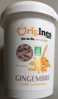 Gingembre confit