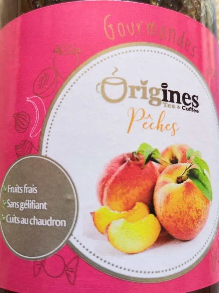 Confiture pêches