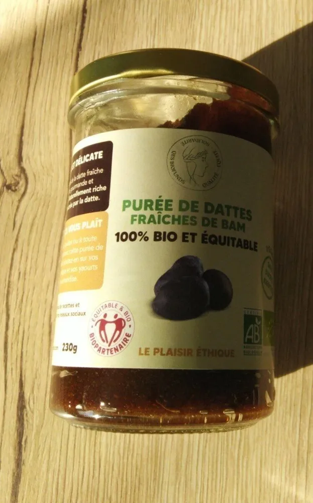 Purée de dattes fraîches de Bam