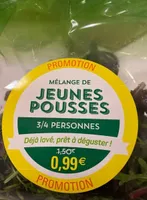 Melange jeunes pousse