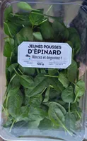 Jeunes pousses d’épinards