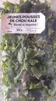 Jeunes pousses de chou kale