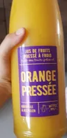 Jus de fruits pressé à froid