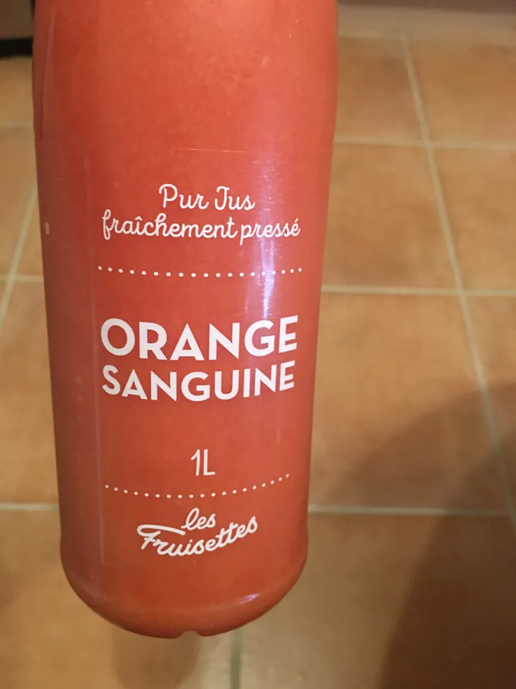 Jus Orange Sanguine