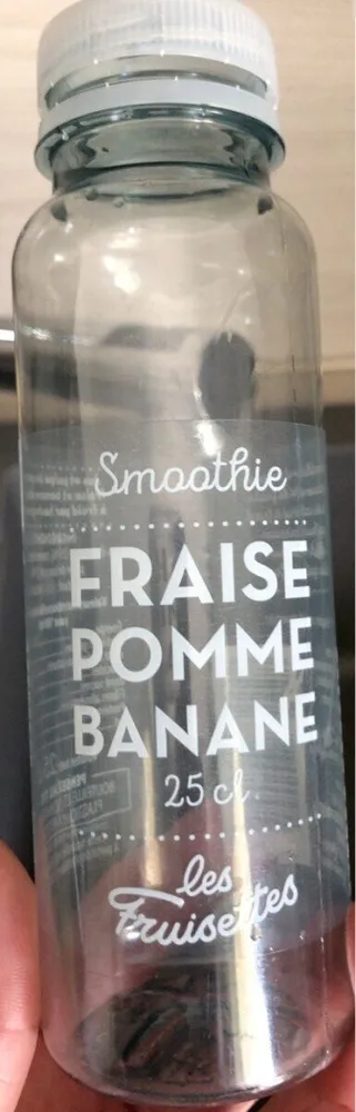 Smoothie fraise pommes banane