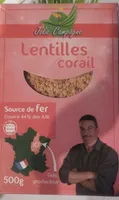 Lentilles corail