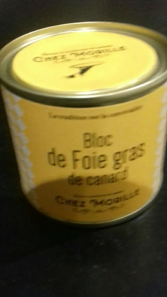 Bloc de foie gras de canard
