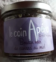 Boudin noir de canard au miel