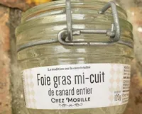 Foie gras mi-cuit de canard entier