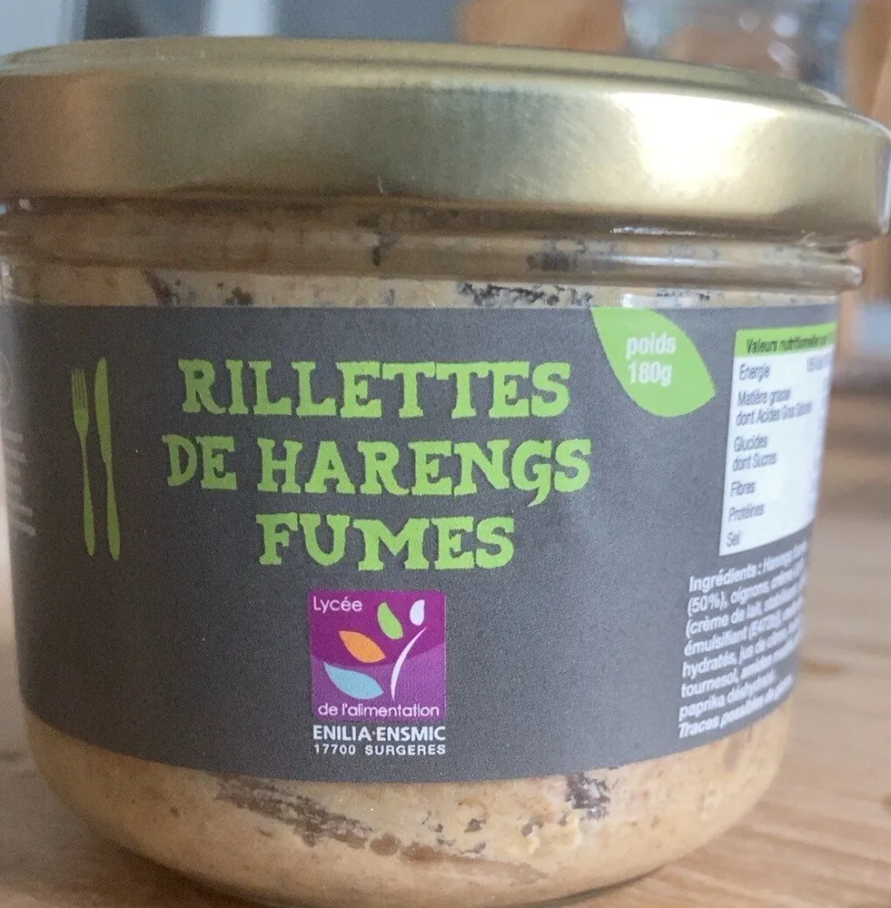 Rilettes de harengs fumes