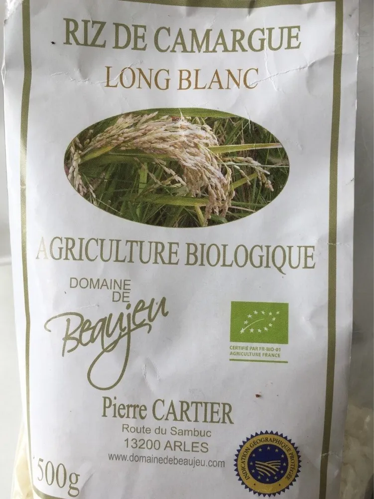 Riz de camargue long blanc