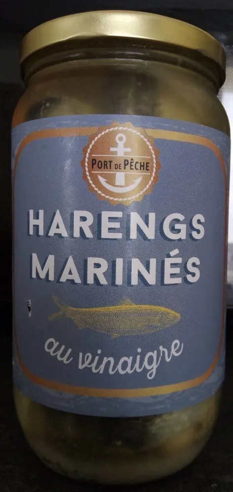 Harengs marinés au vinaigre
