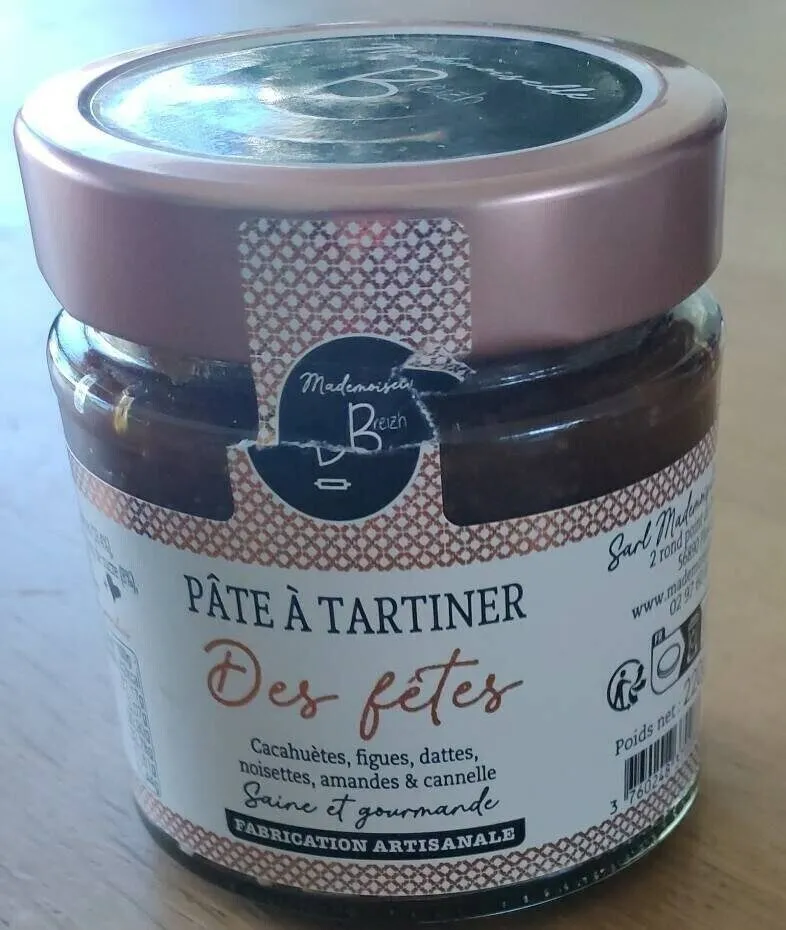 Pâte à tartiner des fêtes