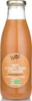 Soupe de carotte orange et gingembre BIO