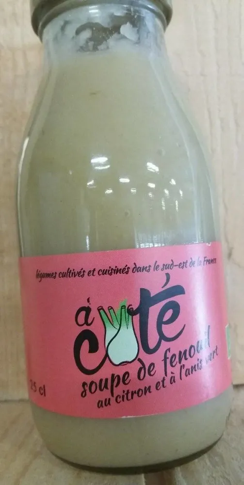 Soupe fenouil citron et anis vert