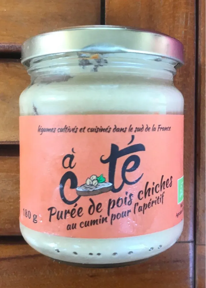 Purée de pois chiches au cumin