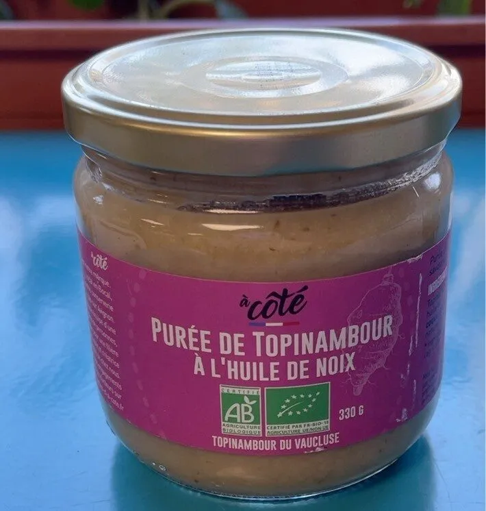 Purée de Topinambour à l’huile de noix