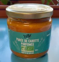 Purée de carotte parfumée